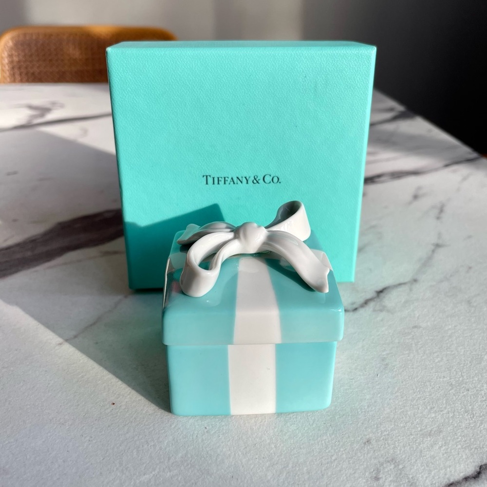 Tiffany & Co. Porcelain Jewelry Box